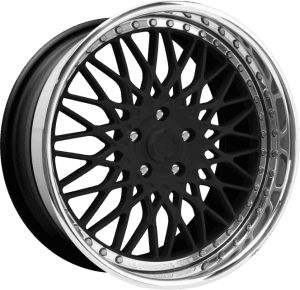 CF-Monza - Custom - Chrome and Black finish