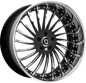 LF 712 Custom Chrome and Black finish