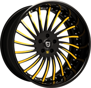 LF 712 Custom yellow and black finish