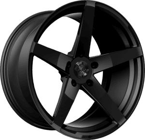 M-005 - Custom - Satin Black Finish