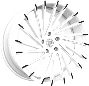 Custom White with Black Tips