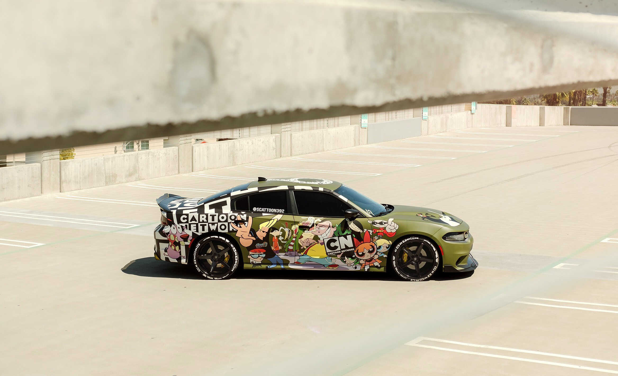 Cartoon Wrapped Charger on Savage