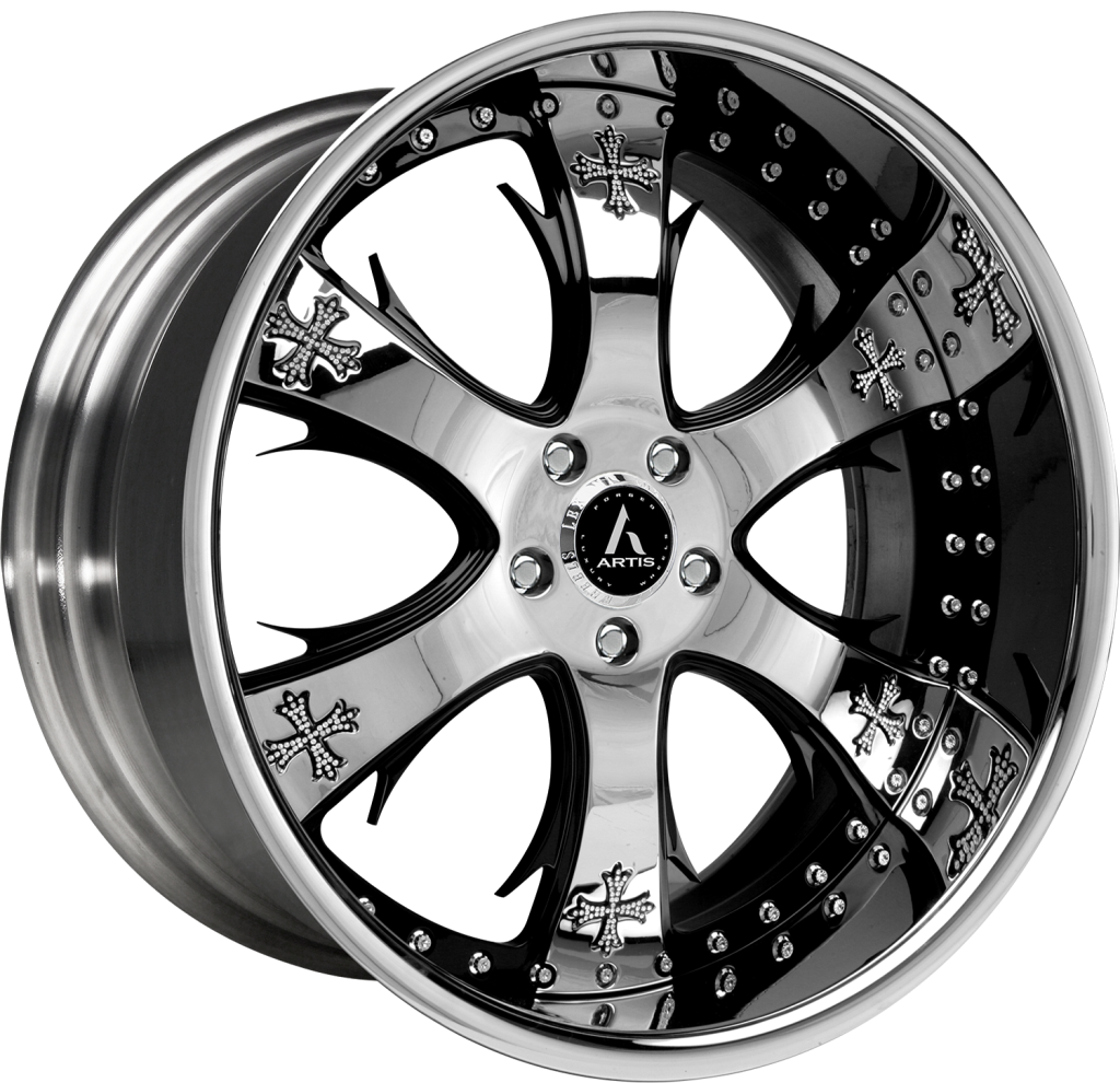 Ar Cruces Forged Chrome And Black