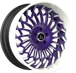 Custom Purple and White